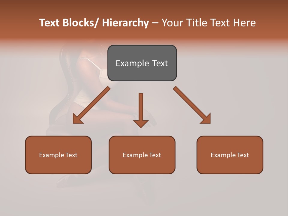 Darkness Curves Ballet PowerPoint Template