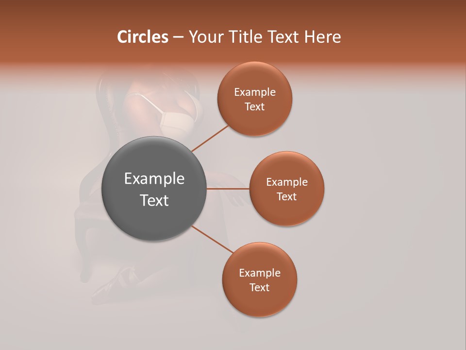 Darkness Curves Ballet PowerPoint Template