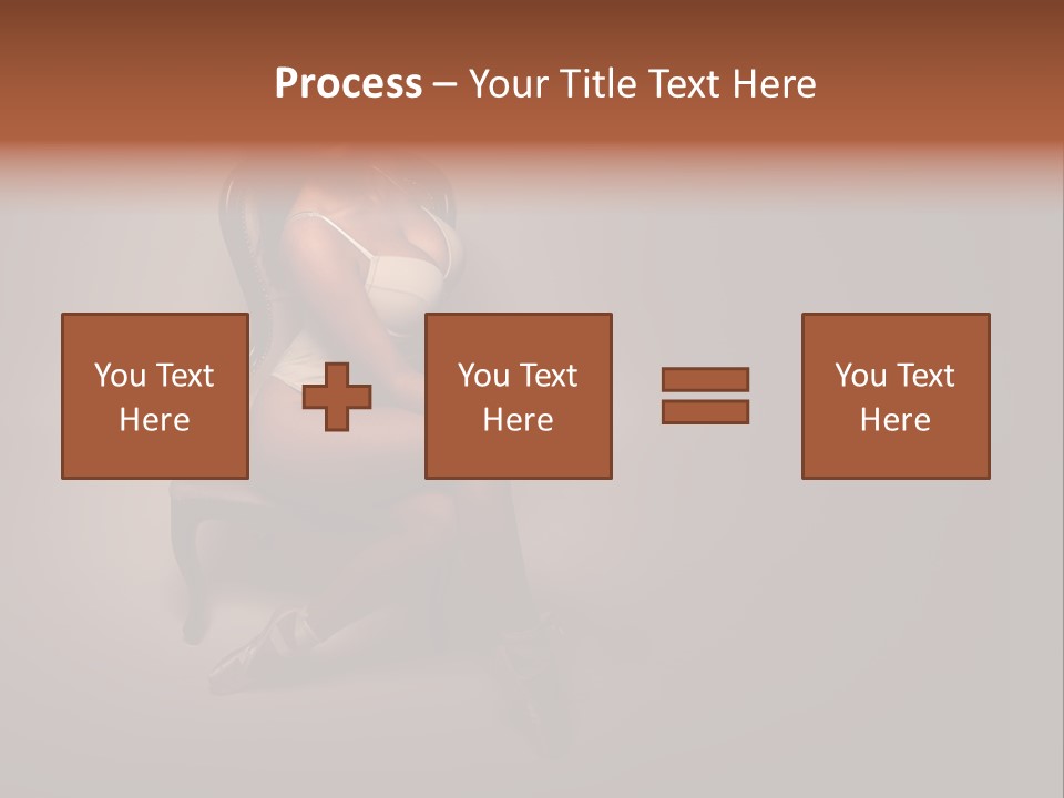 Darkness Curves Ballet PowerPoint Template