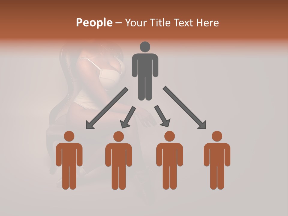 Darkness Curves Ballet PowerPoint Template