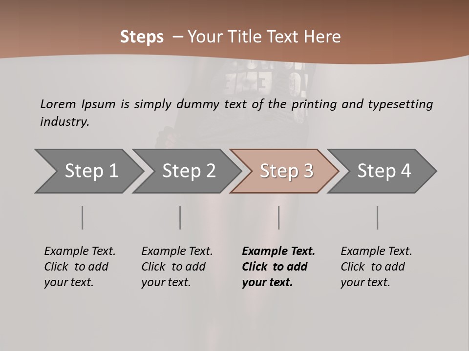 Belly White Body PowerPoint Template