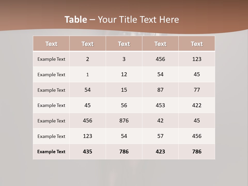 Belly White Body PowerPoint Template
