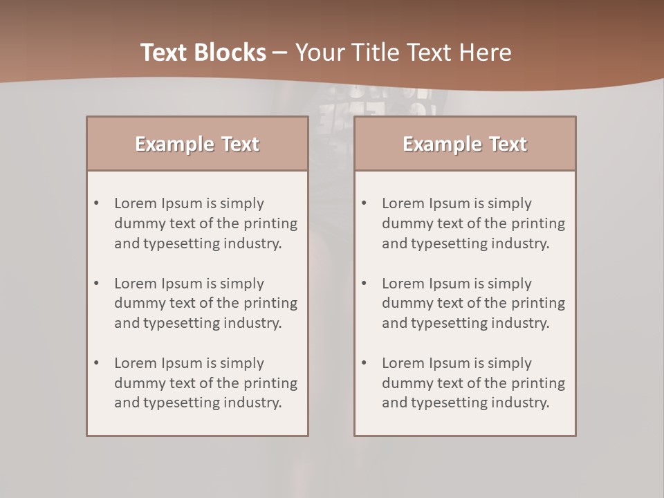 Belly White Body PowerPoint Template