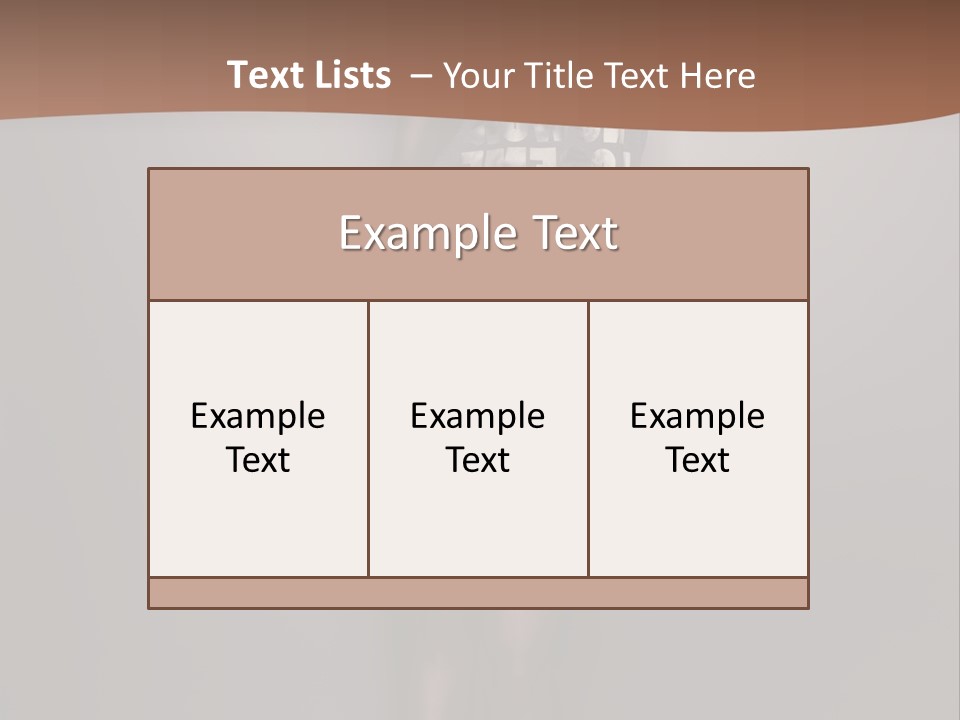 Belly White Body PowerPoint Template