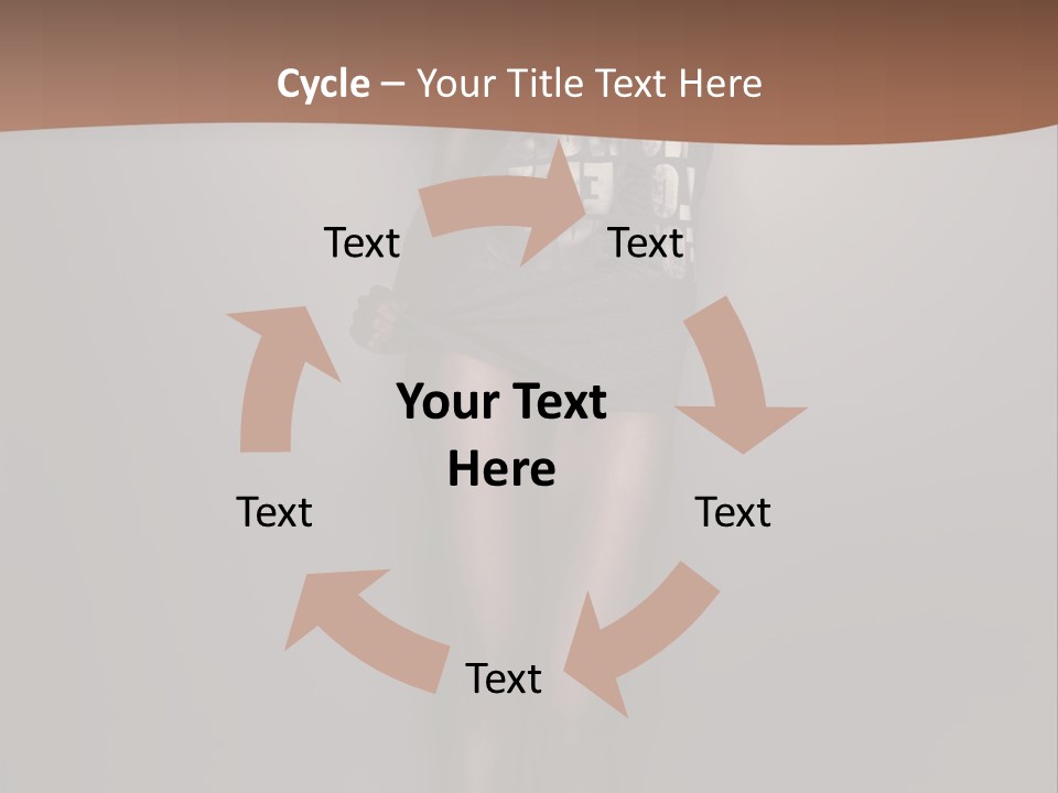 Belly White Body PowerPoint Template