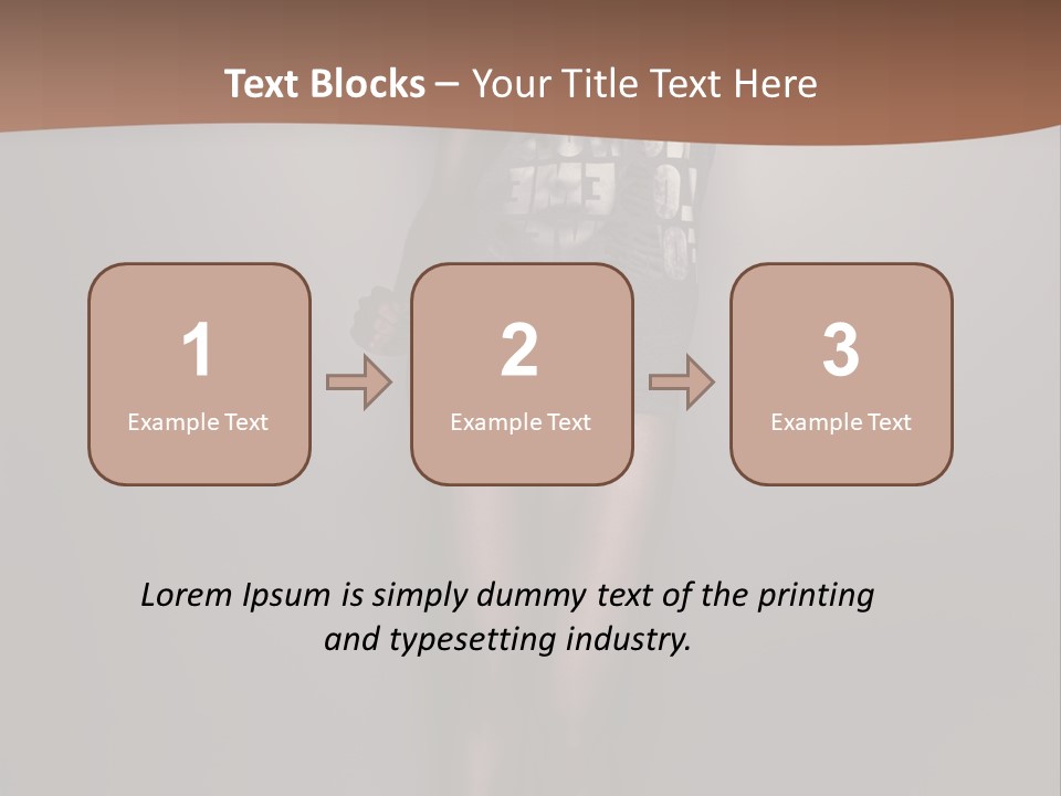 Belly White Body PowerPoint Template