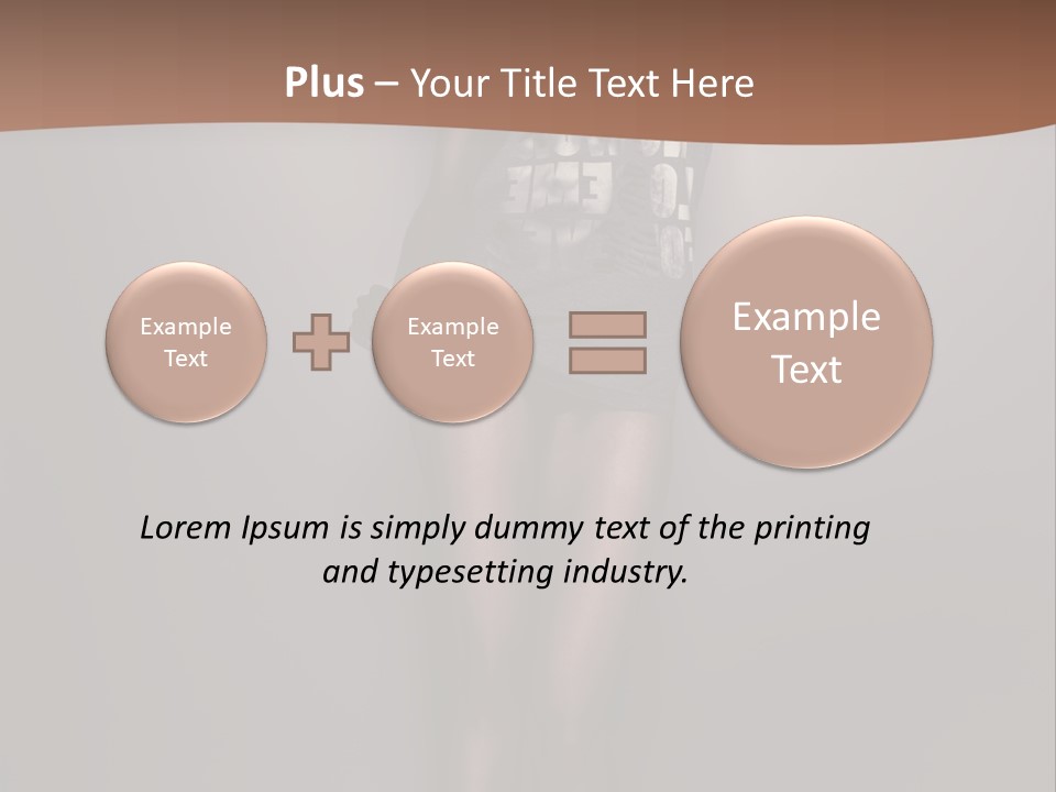 Belly White Body PowerPoint Template