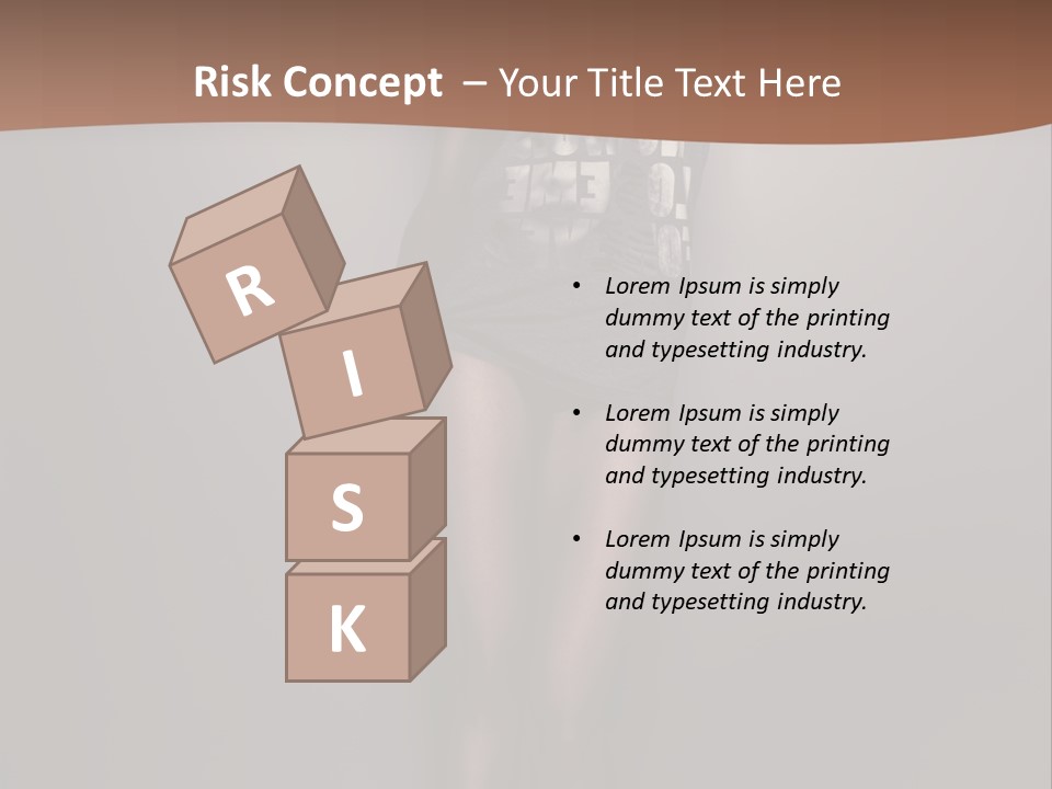 Belly White Body PowerPoint Template