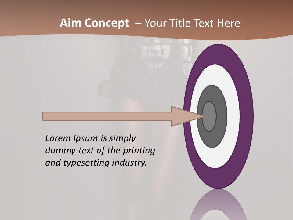 Belly White Body PowerPoint Template