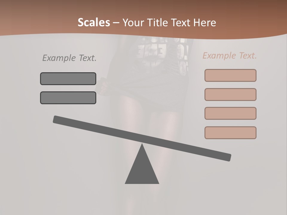 Belly White Body PowerPoint Template