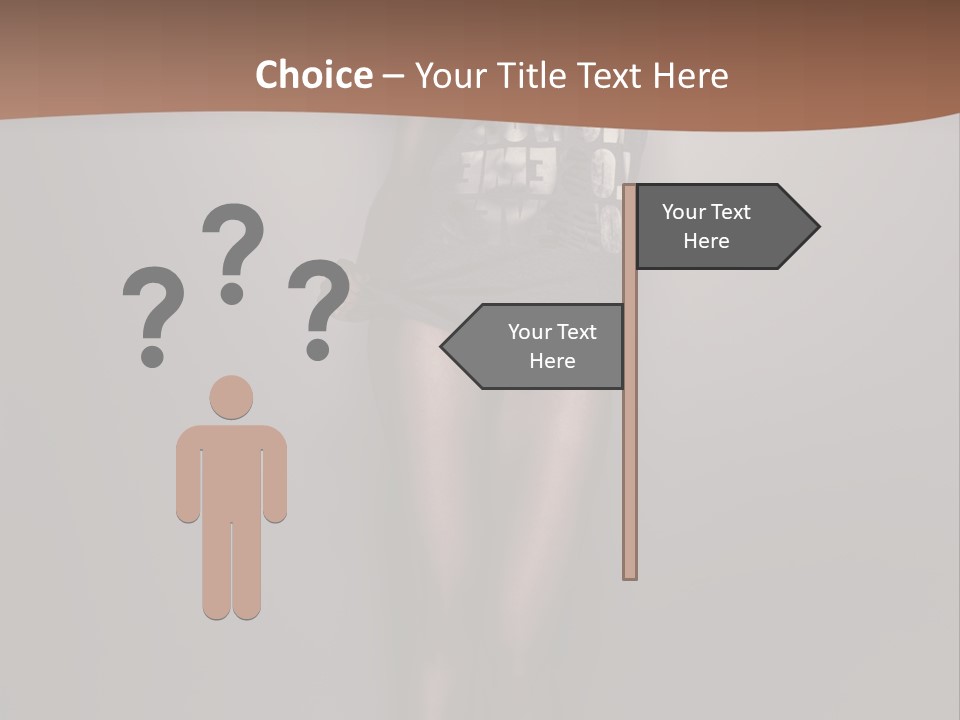 Belly White Body PowerPoint Template