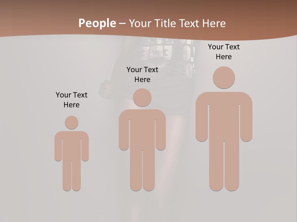 Belly White Body PowerPoint Template