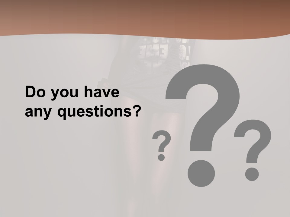 Belly White Body PowerPoint Template