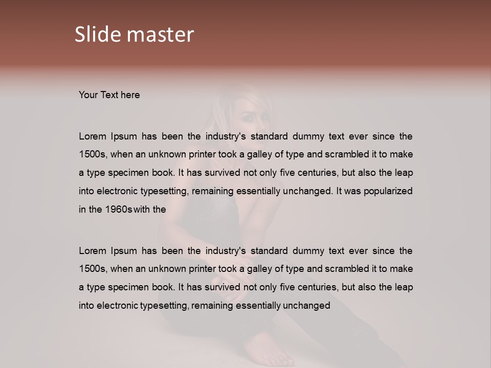 Tantalising Floor Atmospheric PowerPoint Template