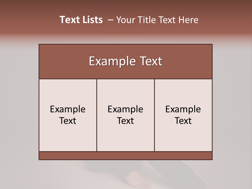 Tantalising Floor Atmospheric PowerPoint Template