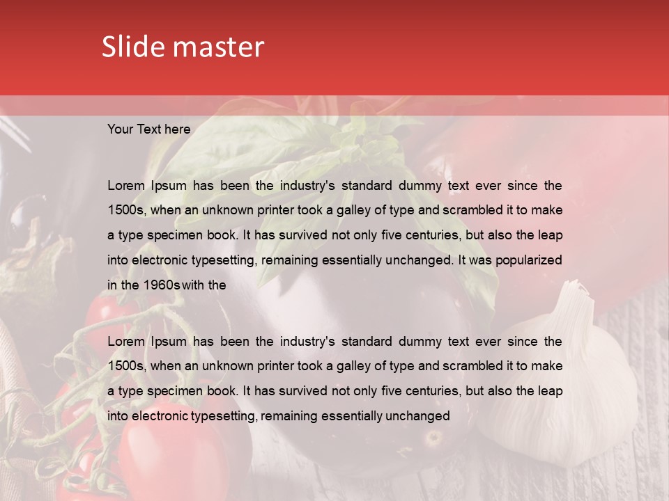 Chives Seasoning Growing PowerPoint Template