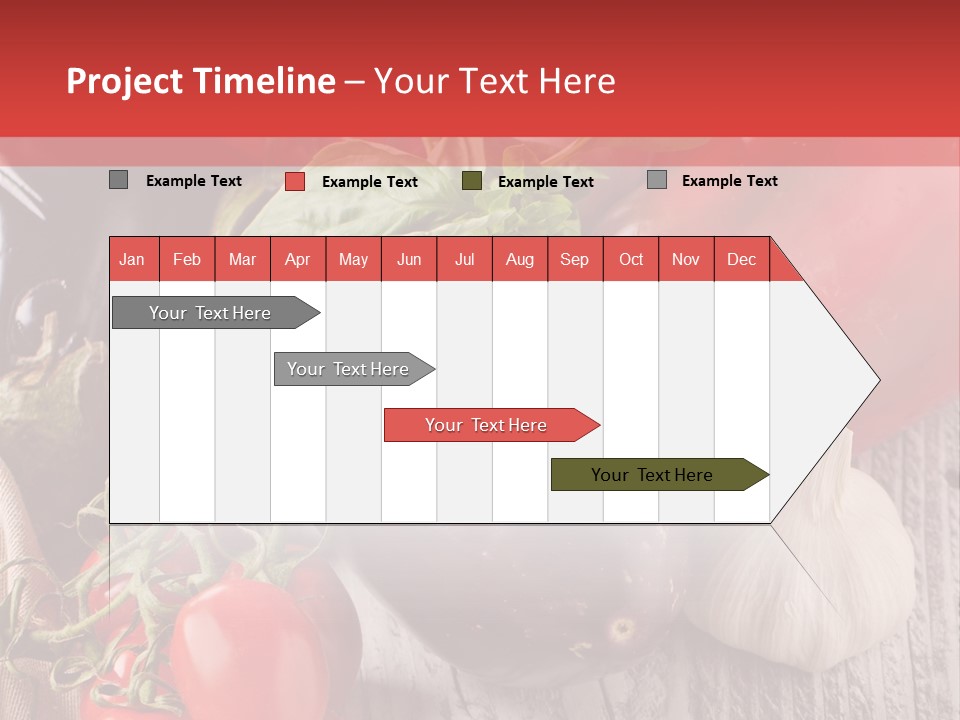 Chives Seasoning Growing PowerPoint Template