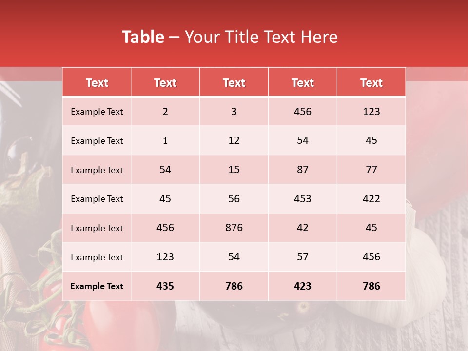 Chives Seasoning Growing PowerPoint Template