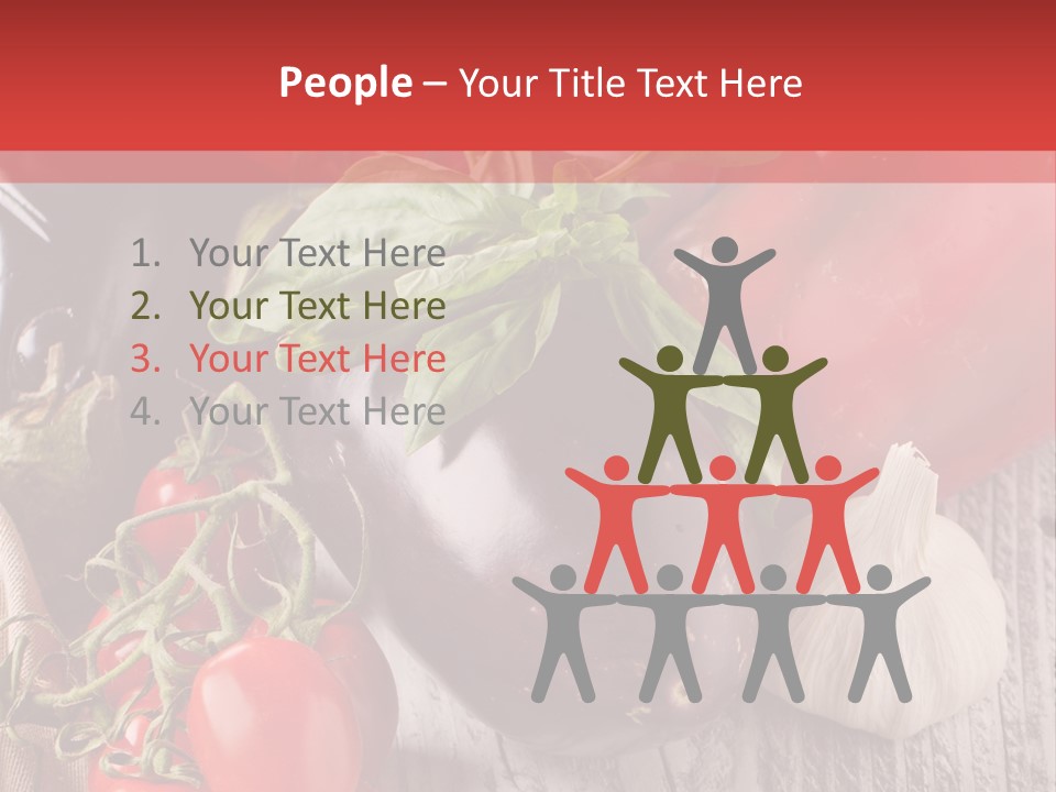 Chives Seasoning Growing PowerPoint Template