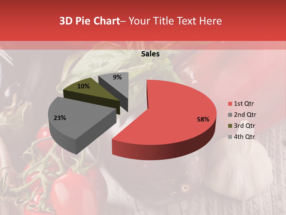 Chives Seasoning Growing PowerPoint Template