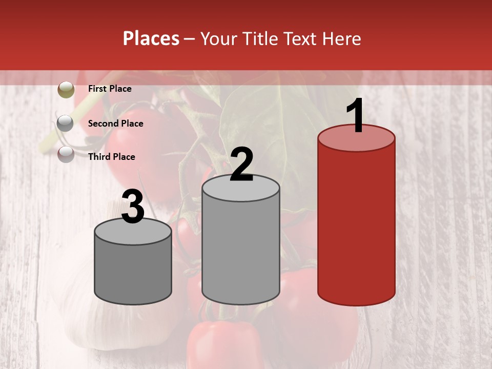 Ripe Vegetable Diet PowerPoint Template