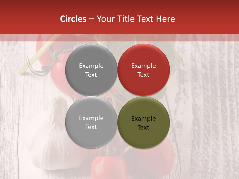 Ripe Vegetable Diet PowerPoint Template