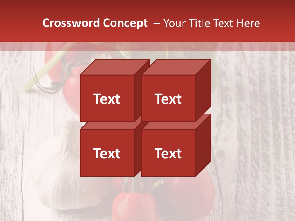 Ripe Vegetable Diet PowerPoint Template