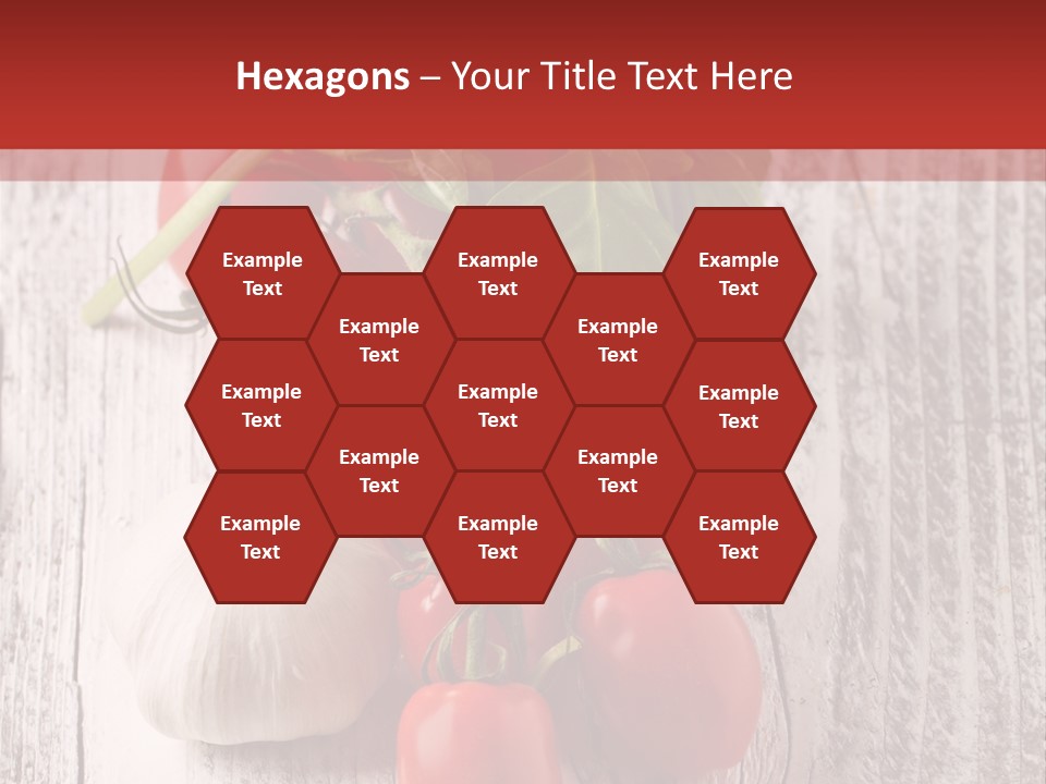 Ripe Vegetable Diet PowerPoint Template