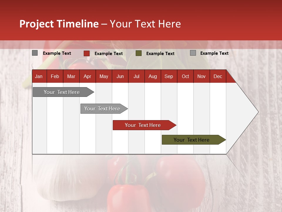 Ripe Vegetable Diet PowerPoint Template
