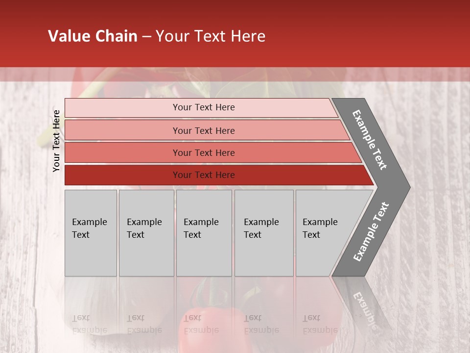 Ripe Vegetable Diet PowerPoint Template