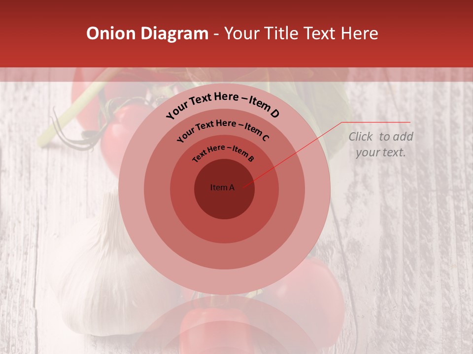 Ripe Vegetable Diet PowerPoint Template