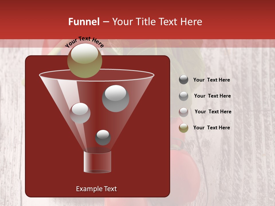 Ripe Vegetable Diet PowerPoint Template