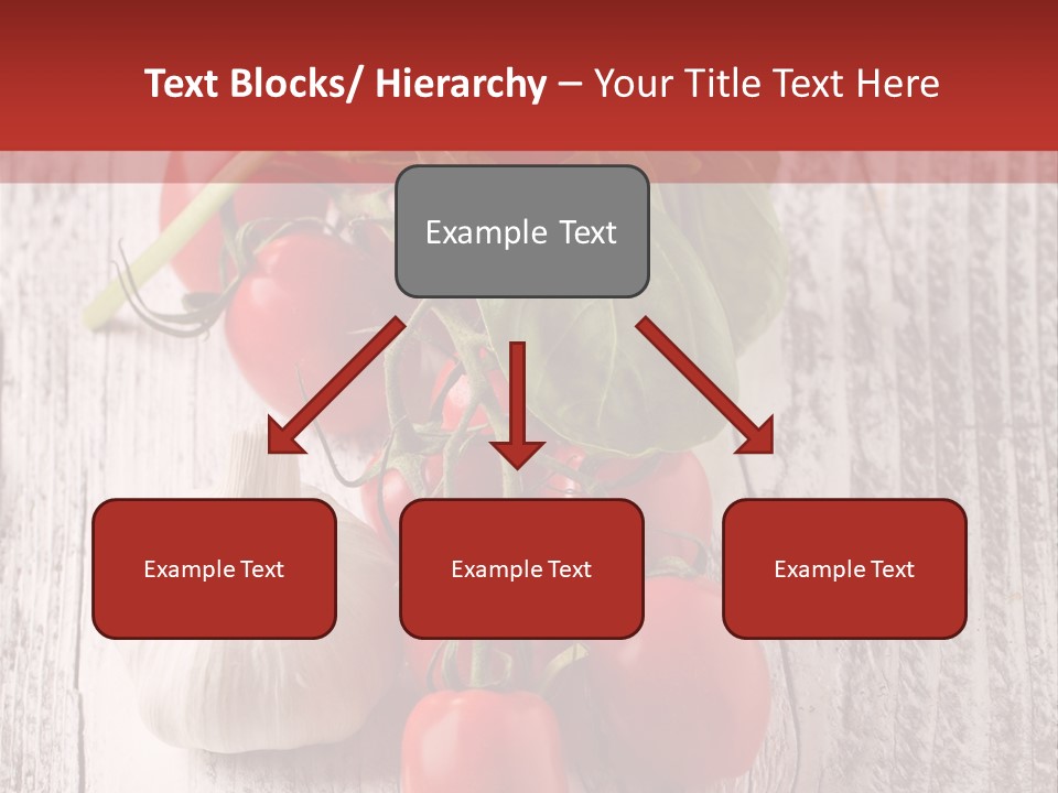 Ripe Vegetable Diet PowerPoint Template