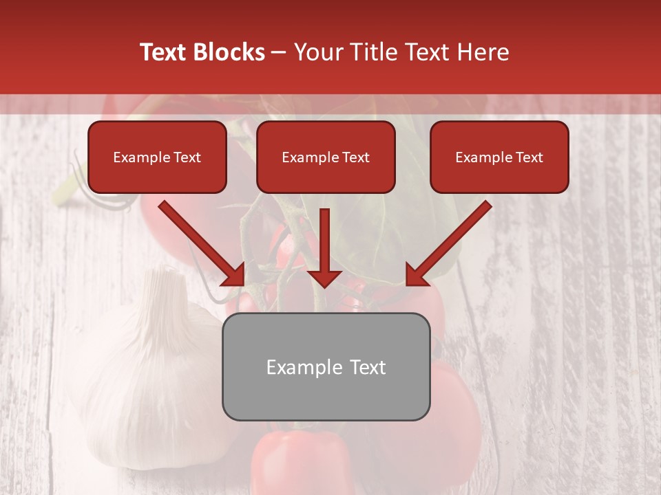 Ripe Vegetable Diet PowerPoint Template