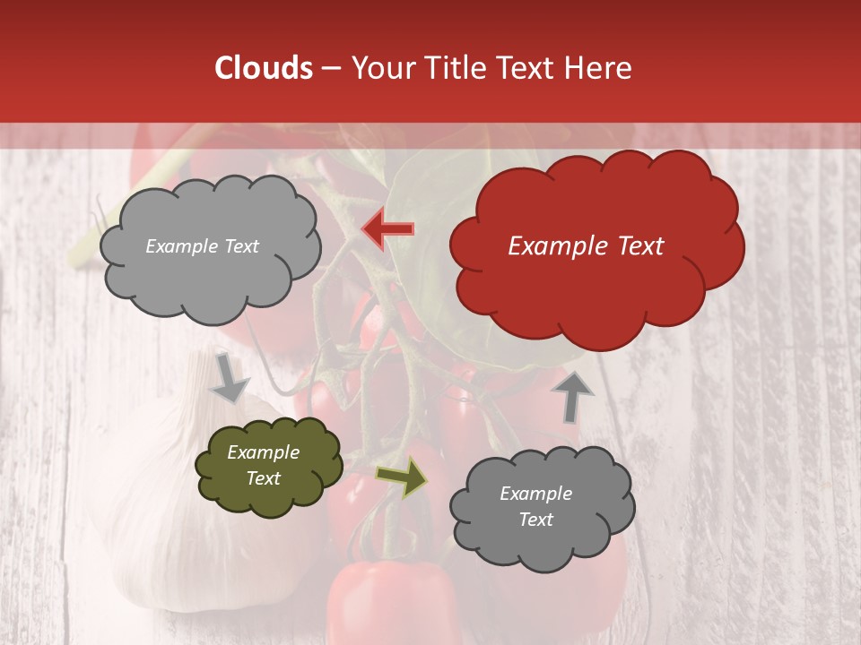 Ripe Vegetable Diet PowerPoint Template