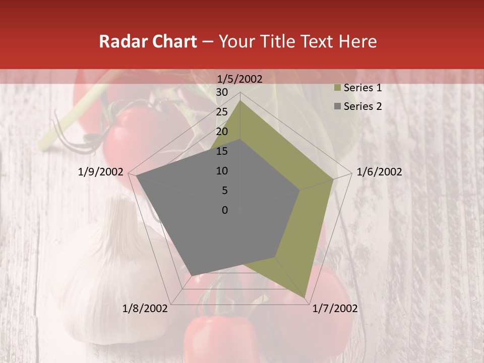 Ripe Vegetable Diet PowerPoint Template