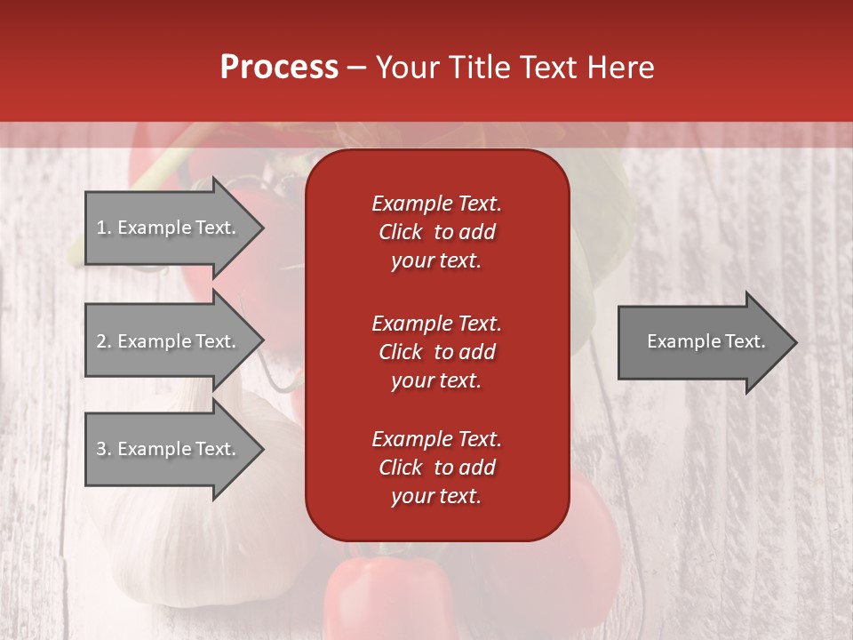 Ripe Vegetable Diet PowerPoint Template