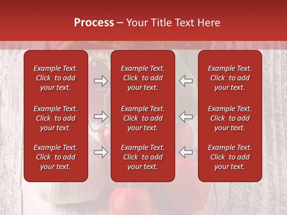 Ripe Vegetable Diet PowerPoint Template