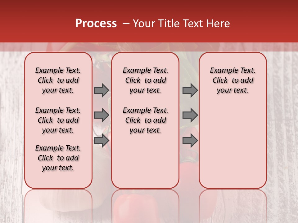 Ripe Vegetable Diet PowerPoint Template