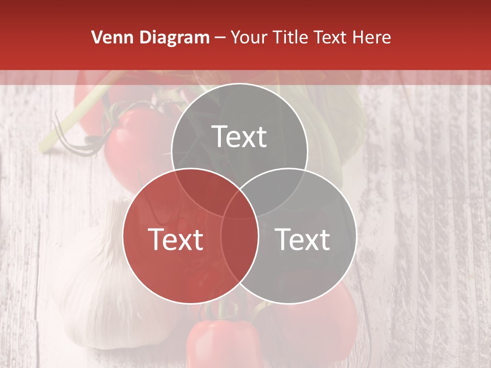 Ripe Vegetable Diet PowerPoint Template