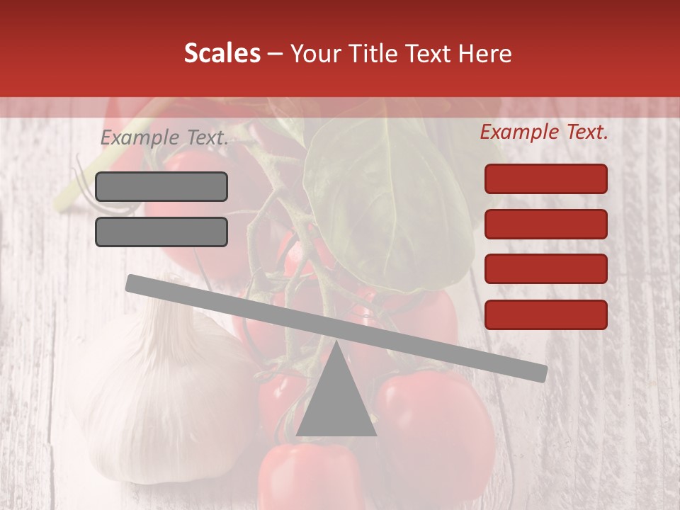 Ripe Vegetable Diet PowerPoint Template