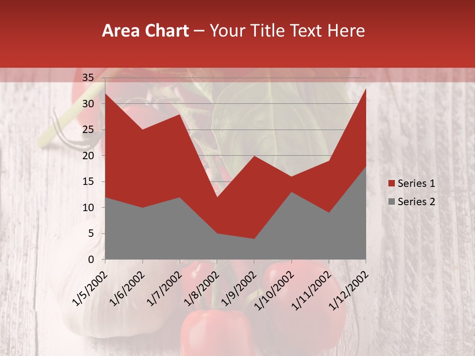 Ripe Vegetable Diet PowerPoint Template