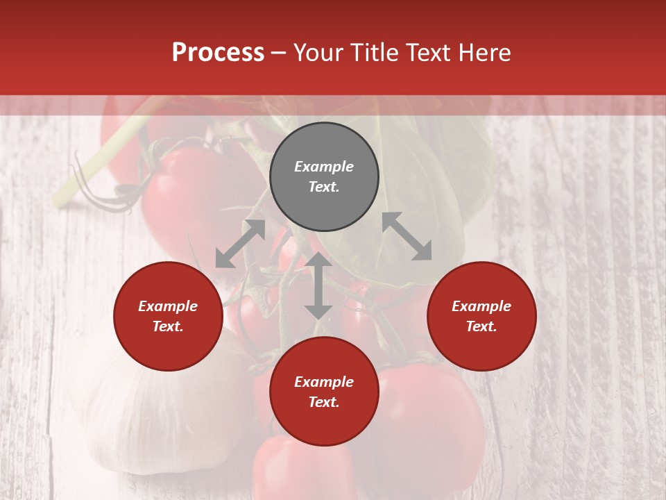 Ripe Vegetable Diet PowerPoint Template