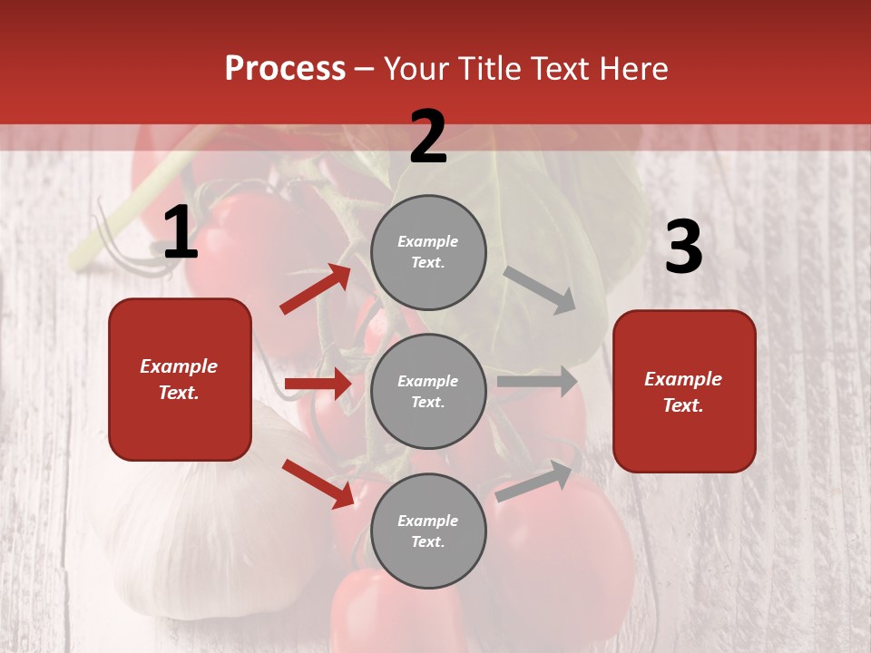 Ripe Vegetable Diet PowerPoint Template
