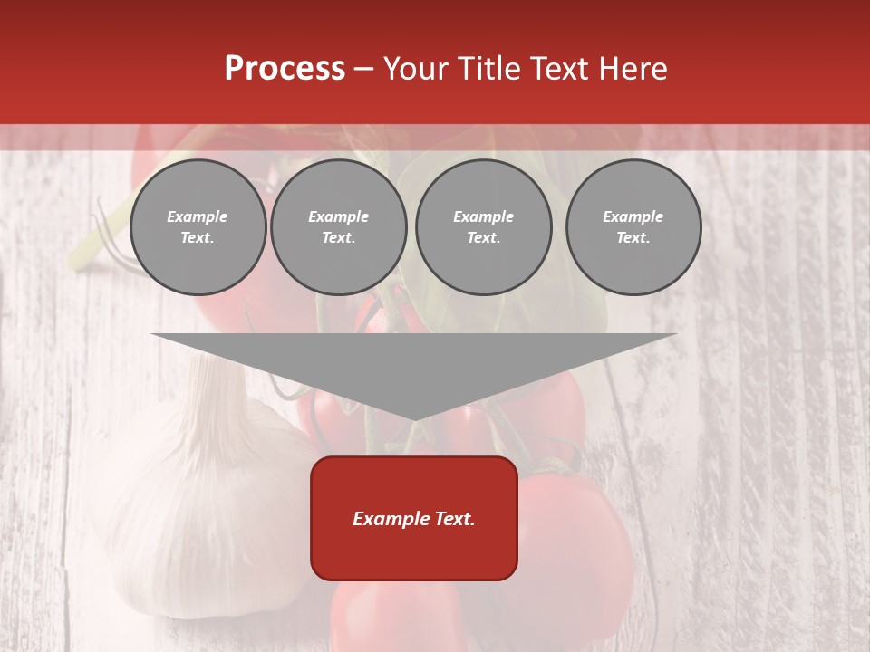 Ripe Vegetable Diet PowerPoint Template