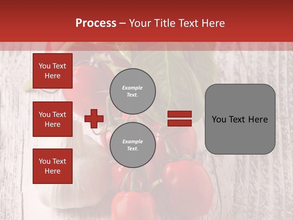 Ripe Vegetable Diet PowerPoint Template