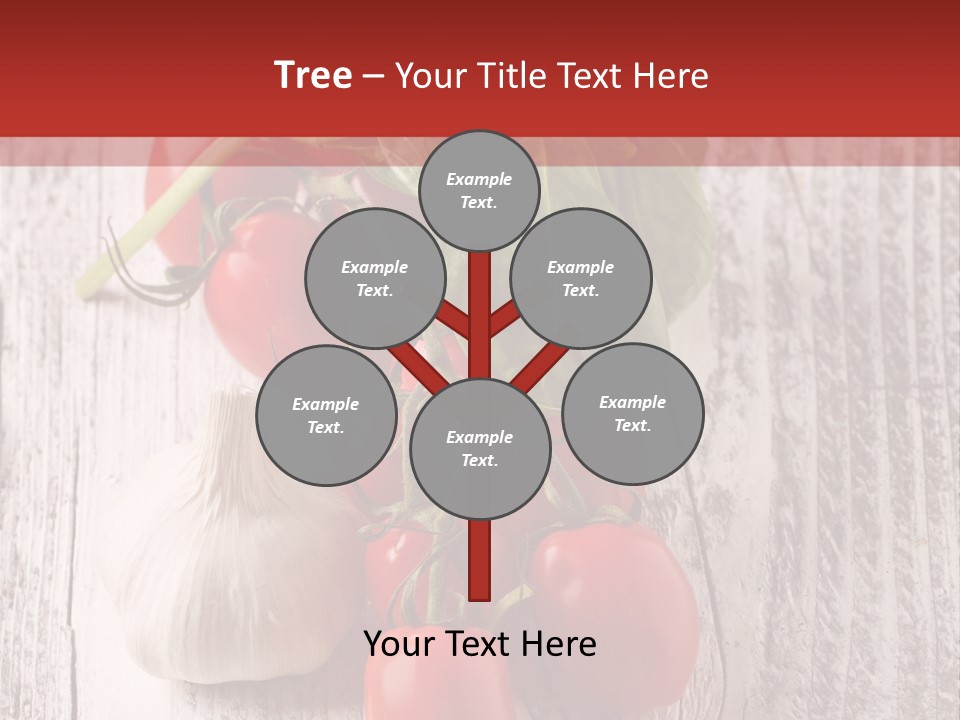 Ripe Vegetable Diet PowerPoint Template