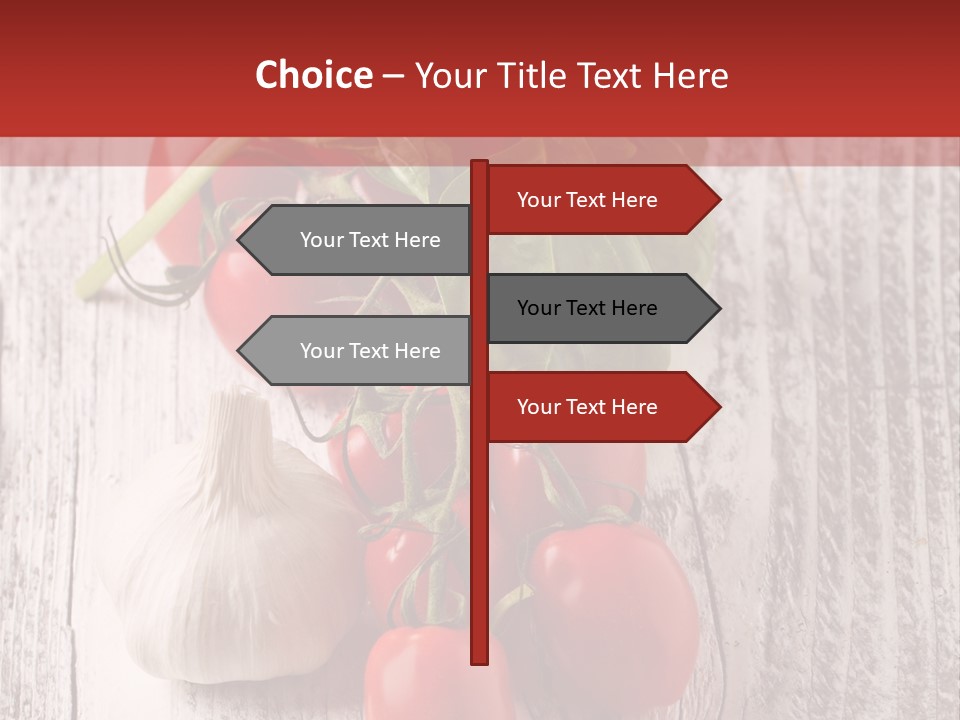 Ripe Vegetable Diet PowerPoint Template