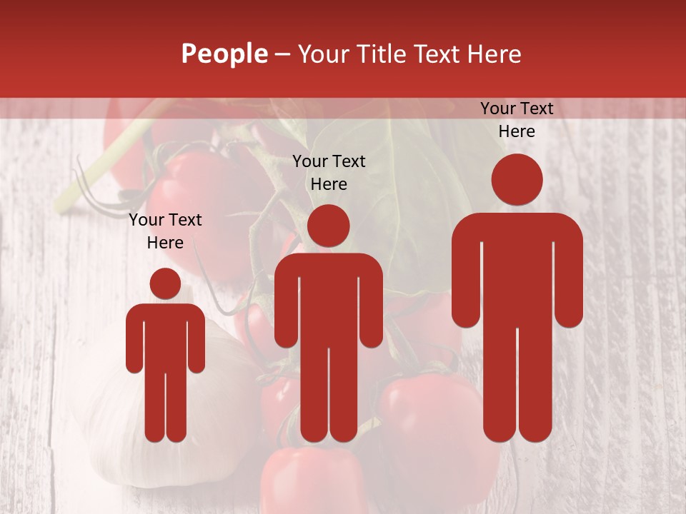 Ripe Vegetable Diet PowerPoint Template