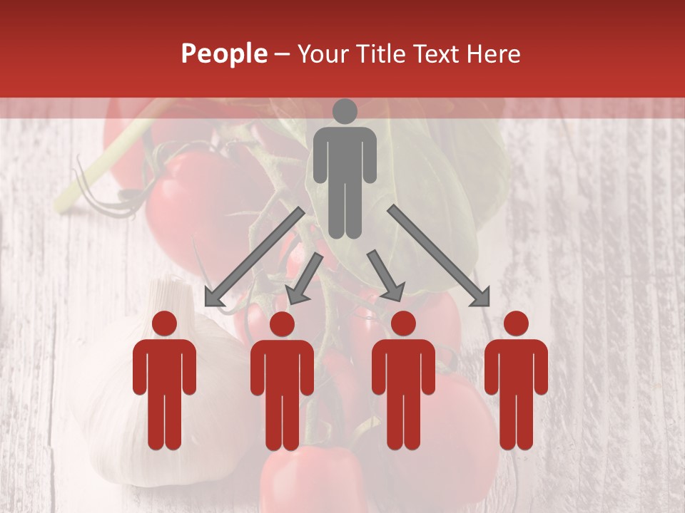 Ripe Vegetable Diet PowerPoint Template